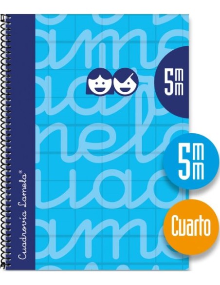 CUADERNO ESPIRAL 4º 80H 90G 4MM VERDE CUADROVIA EXTRADURA